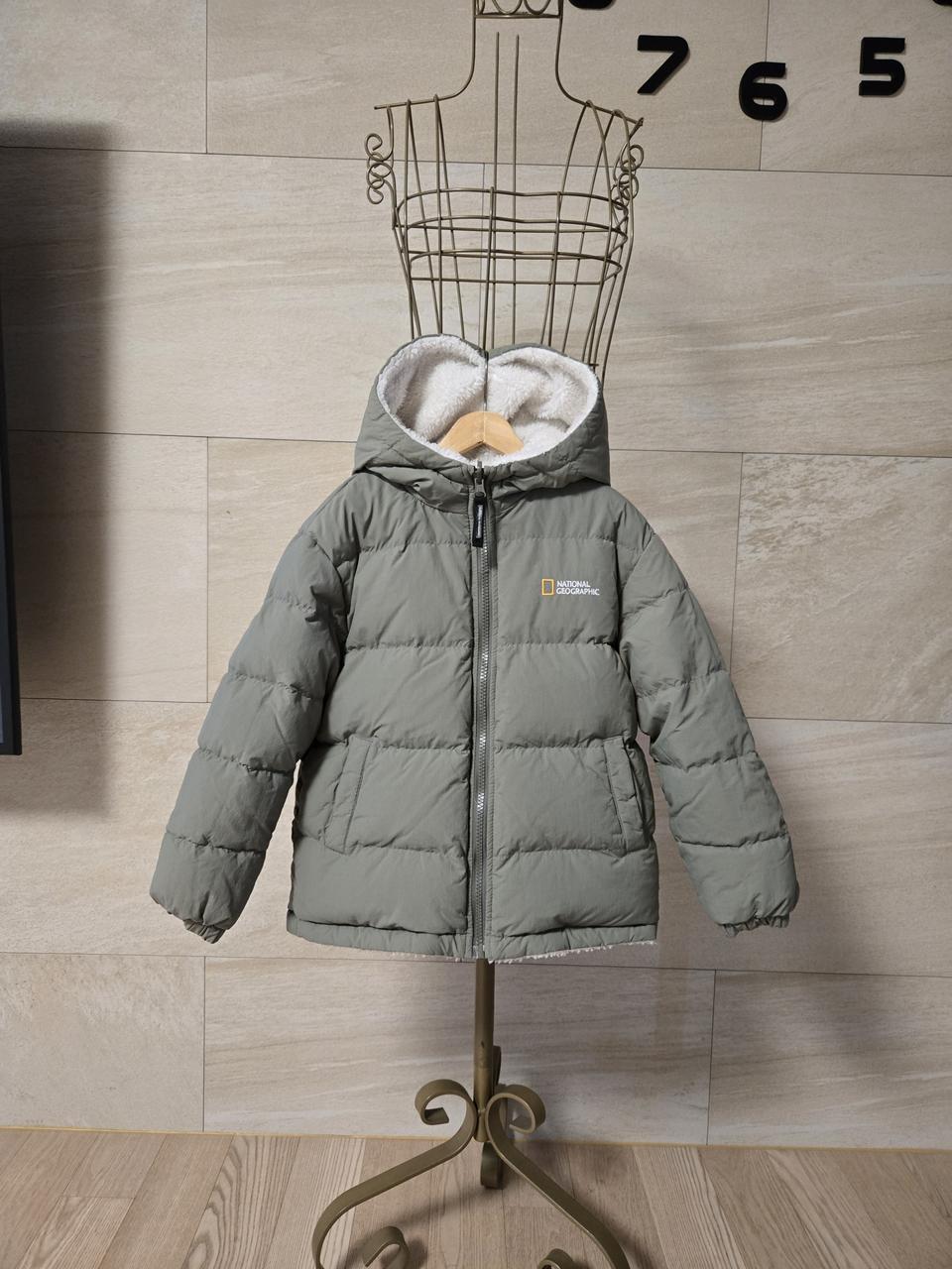 [120] 내셔널지오그래픽 아동 양면 패딩