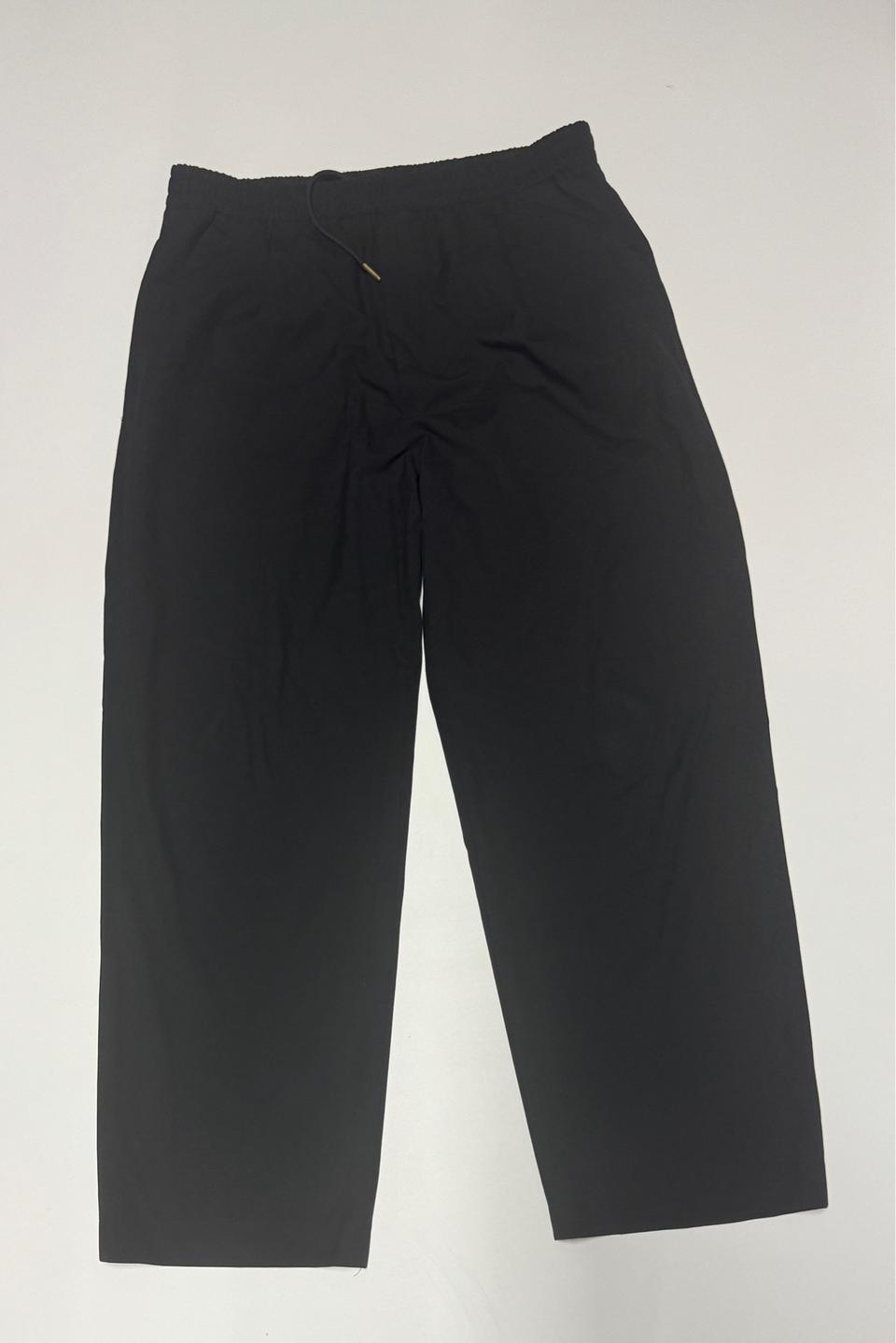 자라 ZARA 밴딩 와이드팬츠 블랙 34.6인치 슬랙스