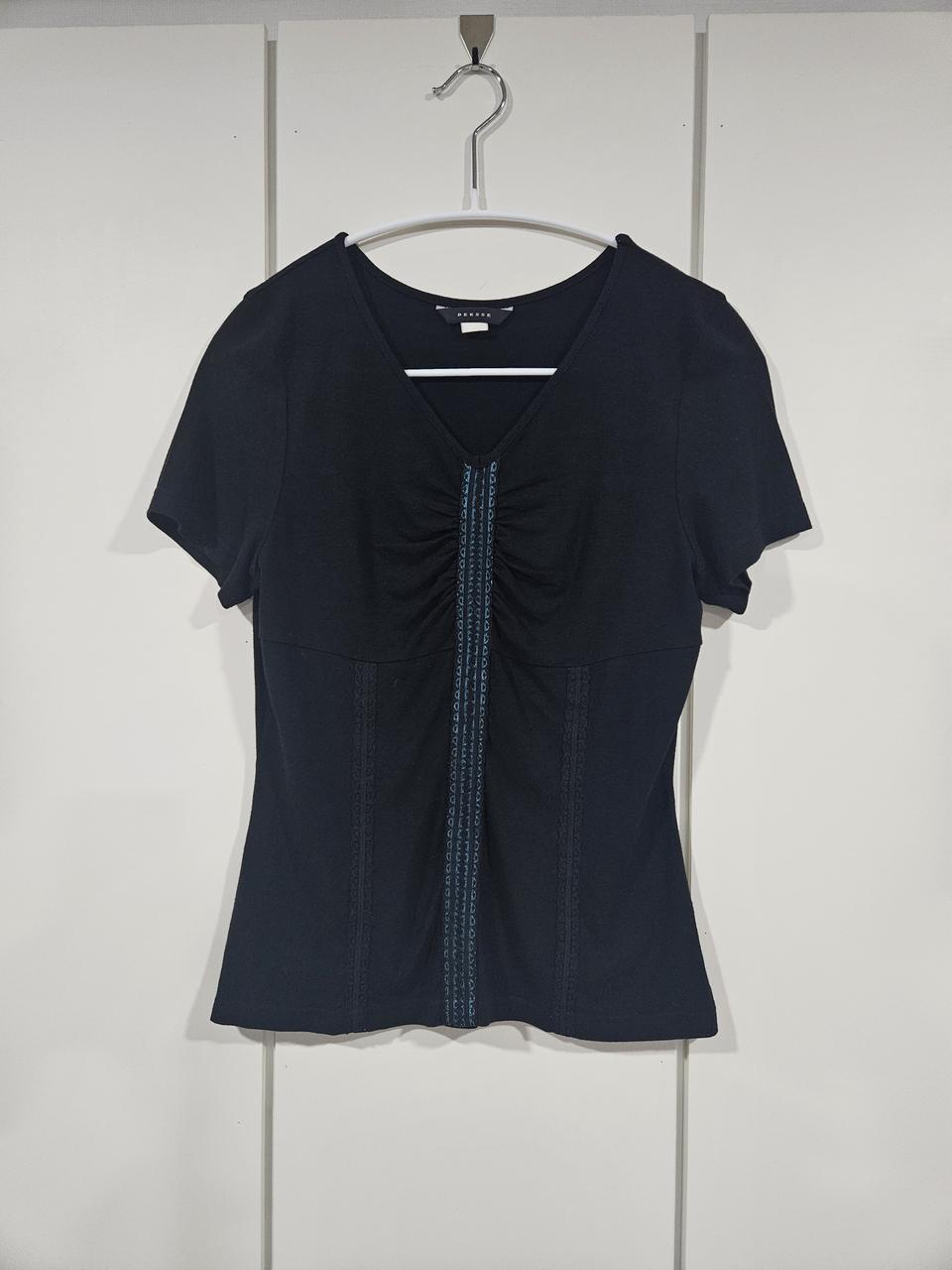 블랙 반팔 티셔츠