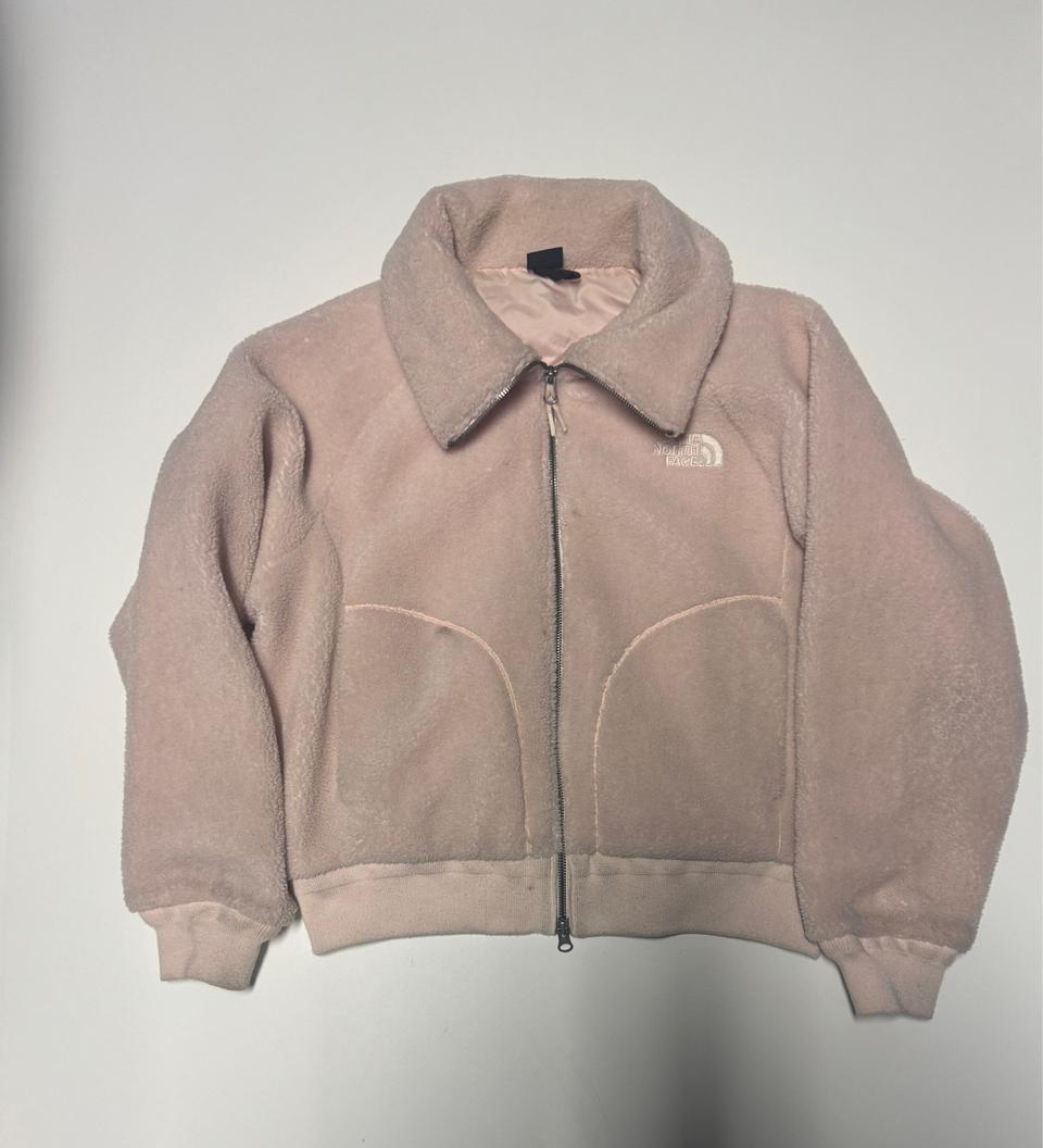 여성 노스페이스 신형 플리스 봄버 자켓 M ~ L 핑크