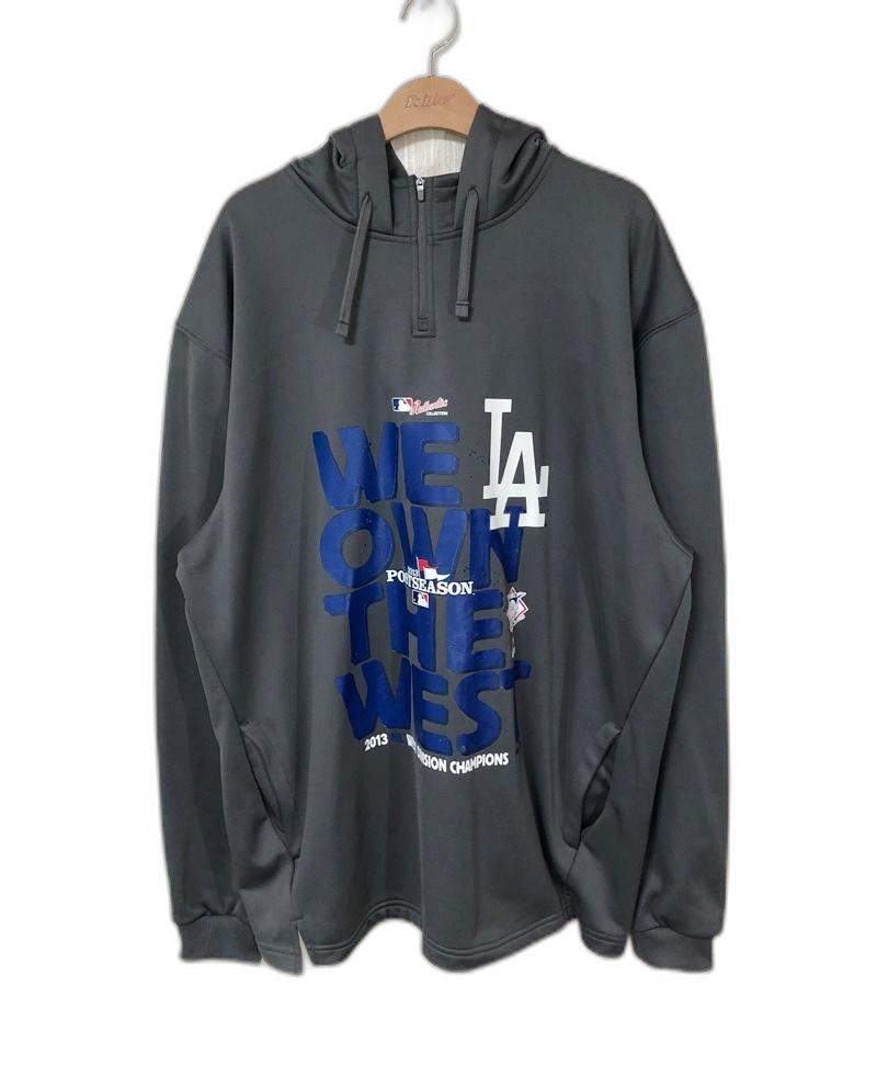 MLB 마제스틱 LA다져스 2013 웨스트디비젼 챔피언 어센틱후드티 XL