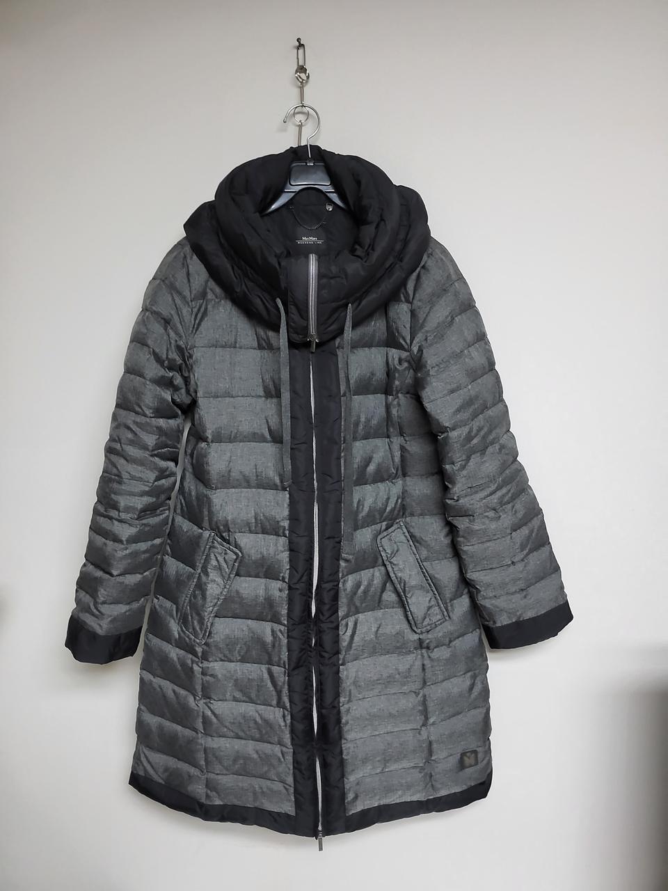 막스마라 ( 정품) 경량 구스 롱패딩 여 55
