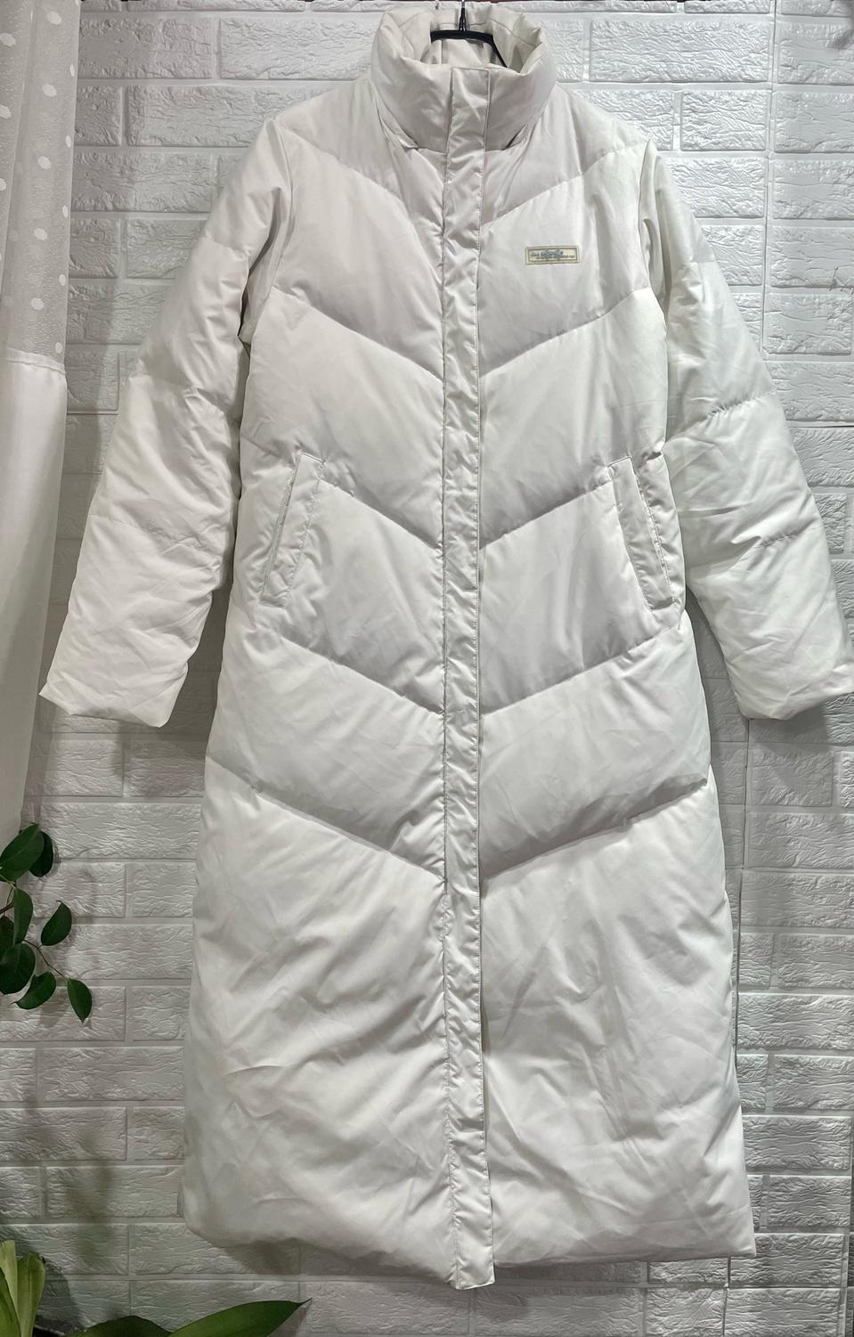 GIA 화이트 오리털롱패딩:) 덕다운롱패딩 여성롱패딩95