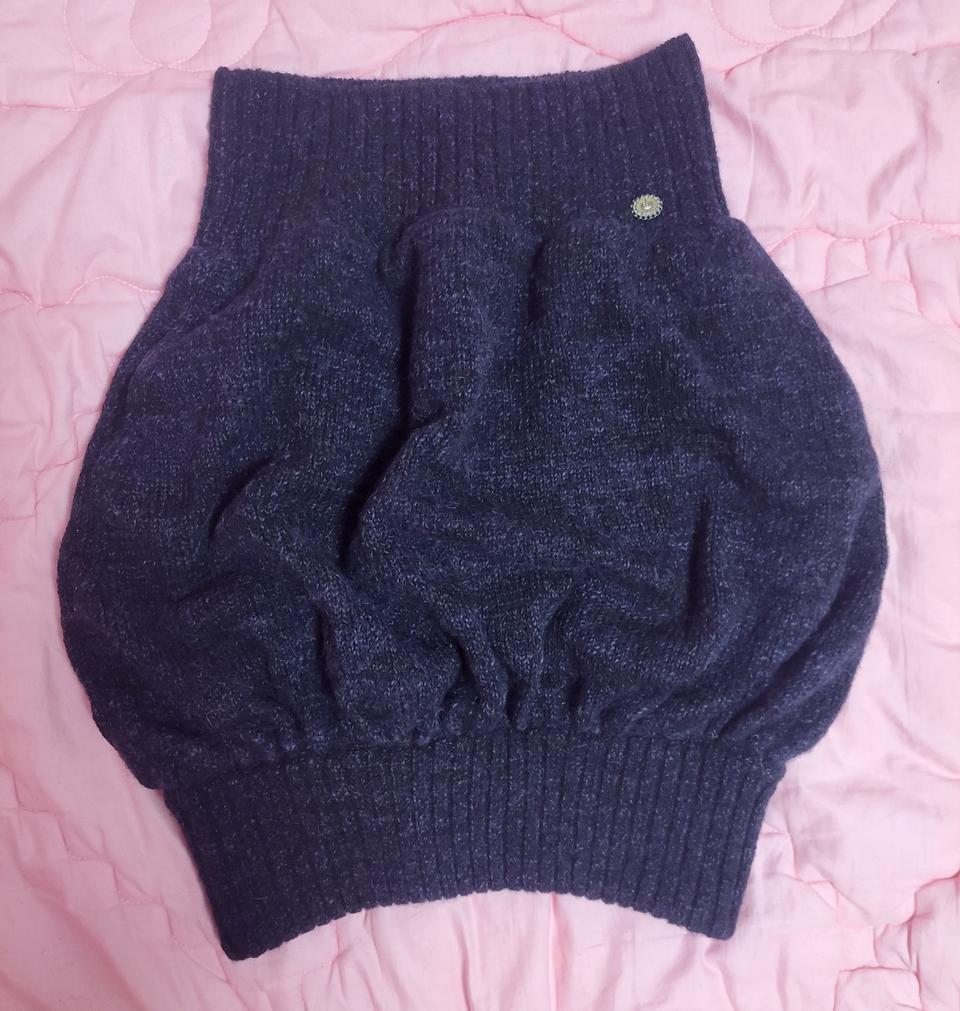 정품)급처상태좋음!샤넬 알파카 벌룬 호박 공주니트스커트 치마 리즈리사st