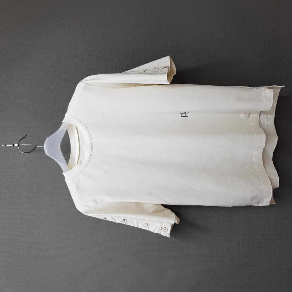 한섬 시스템 2021 버튼 슬리브 티셔츠 F사이즈