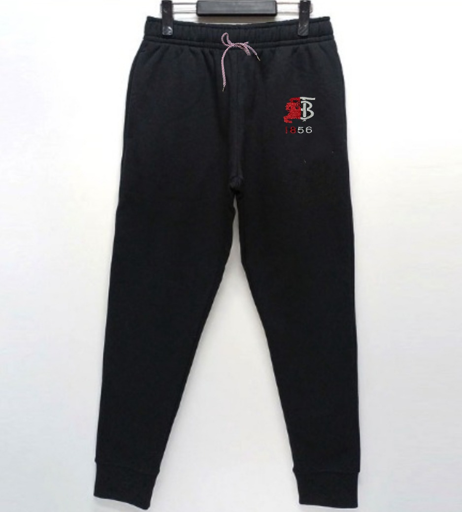 버버리 기모 스웻 조거 팬츠 34