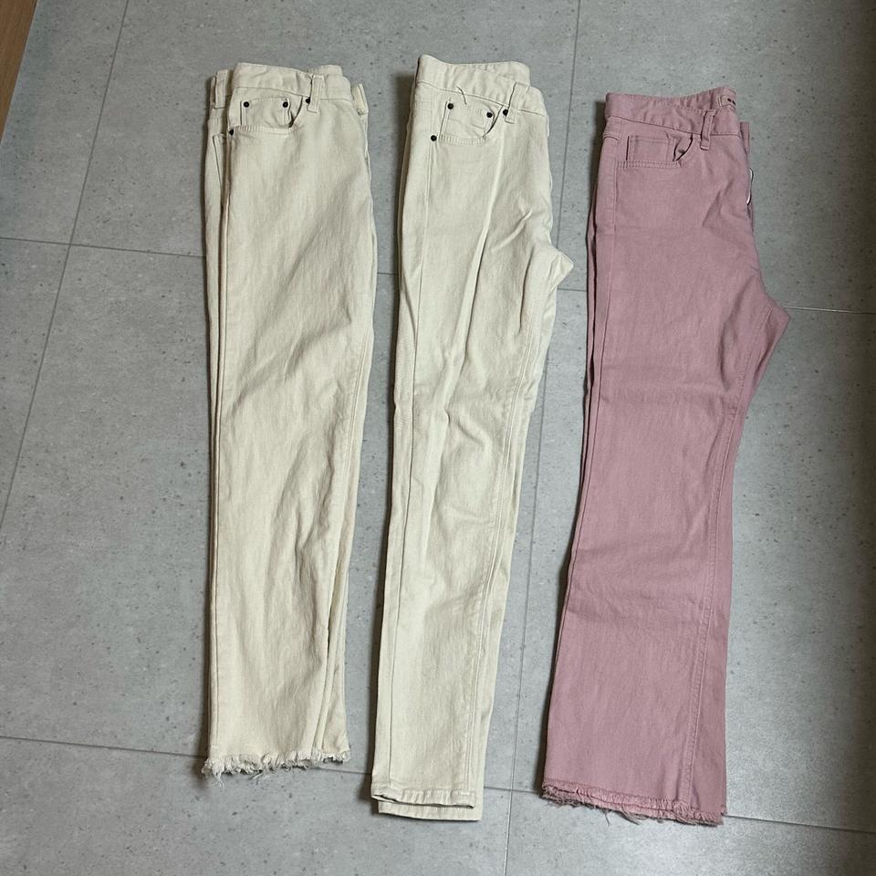 컬러팬츠 바지모음 m사이즈