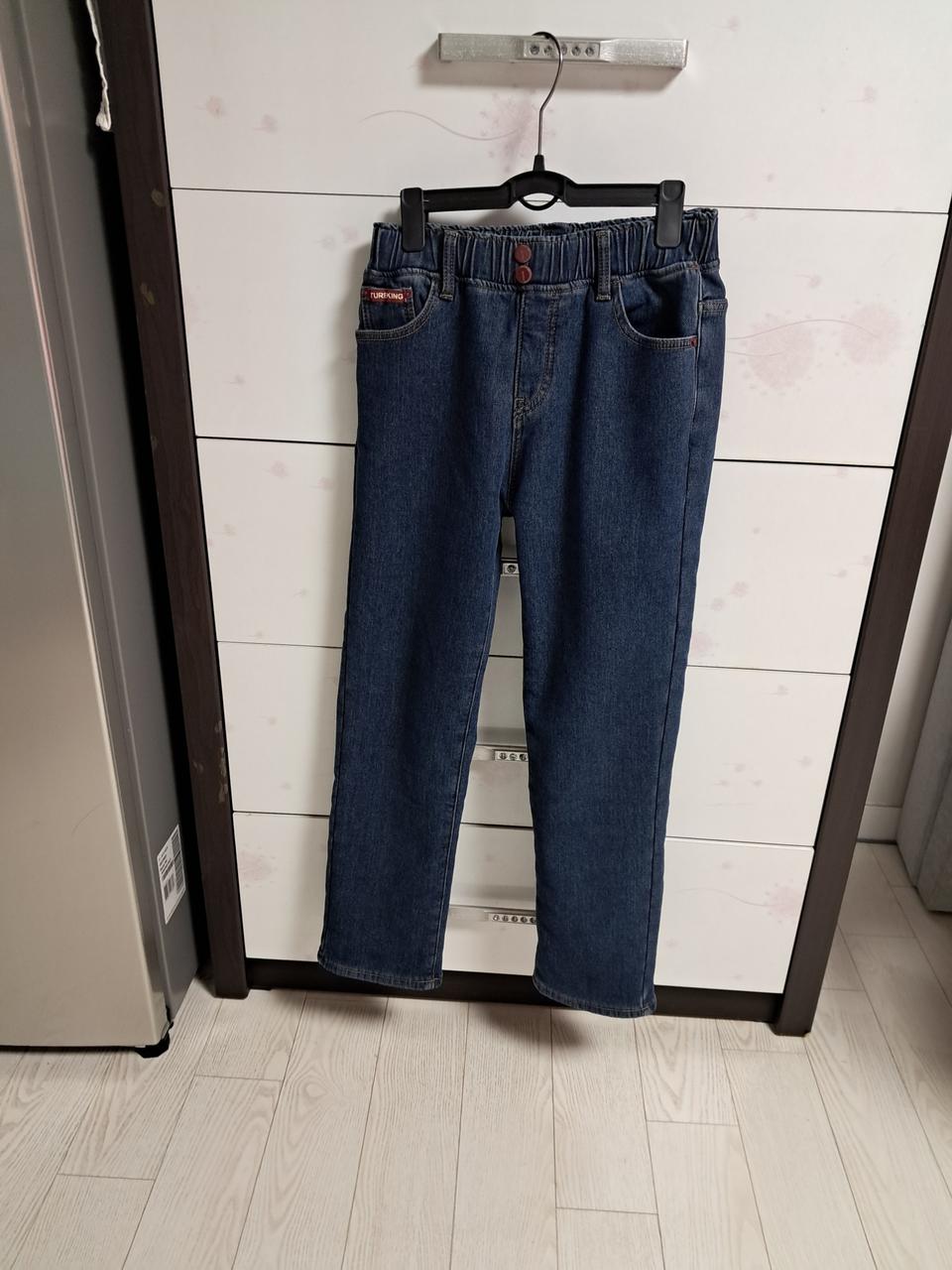 새상품 기모청바지