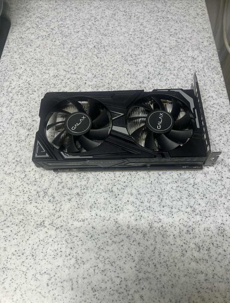 그래픽카드 GALAX GTX 1650 EX-1 Click OC