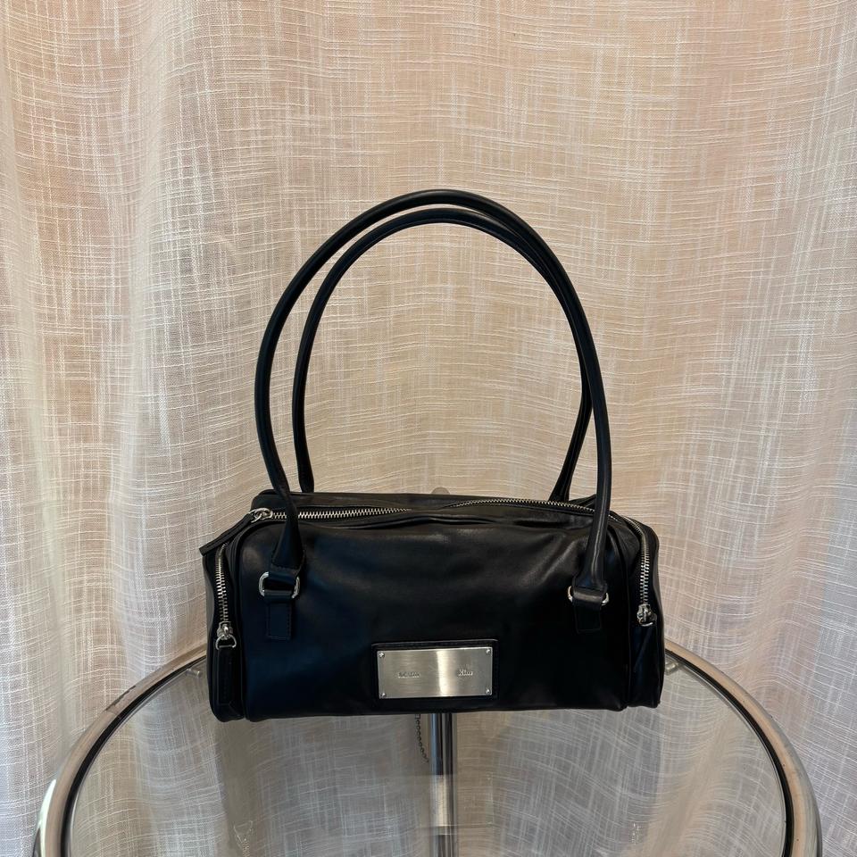 마뗑킴 레더 숄더백