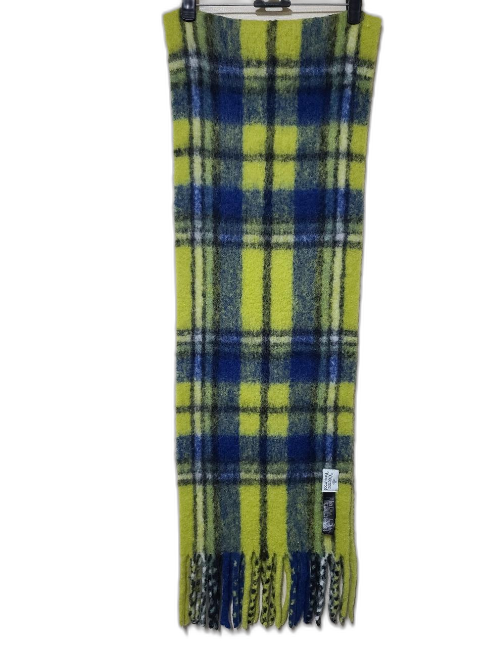 비비안웨스트우드 청키 타탄 머플러