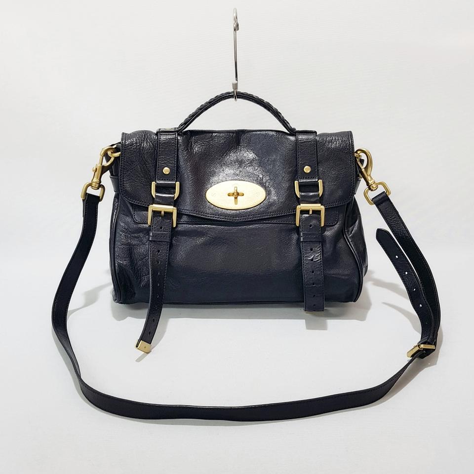 정품) 멀버리 알렉사 미디움 토트 크로스백