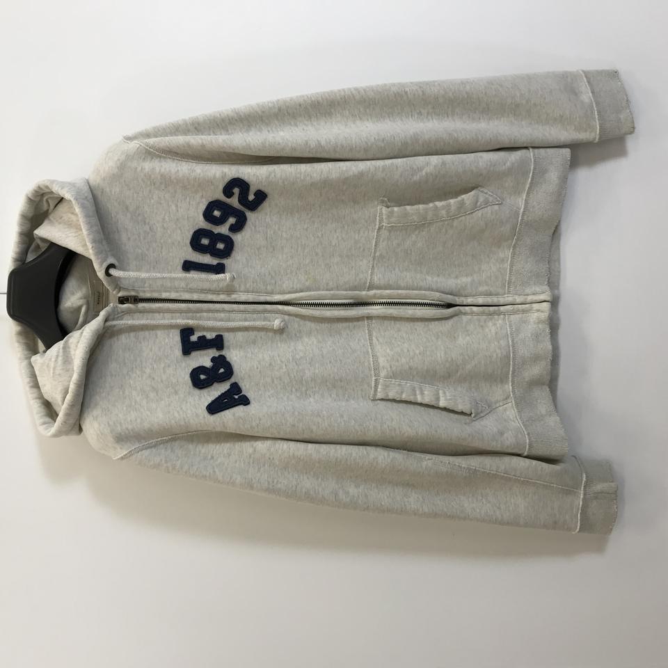 아베크롬비 오트밀 헤비 후드집업 [XL]