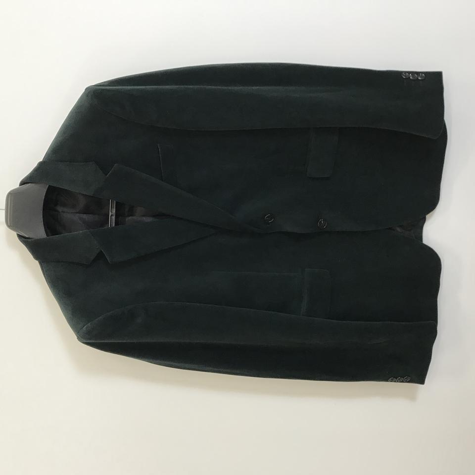 자라 그린 벨벳 블레이저 자켓 [52]