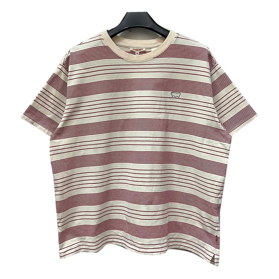 리바이스 레드탭 스트라이프 반팔티 XL