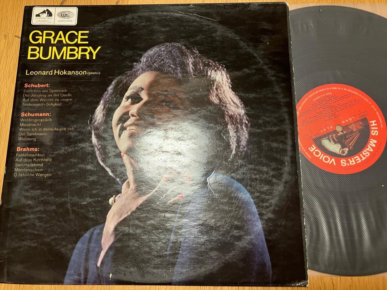 수입 초기반 LP) 그레이스범브리 가곡모음 슈베르트 슈만 브람스