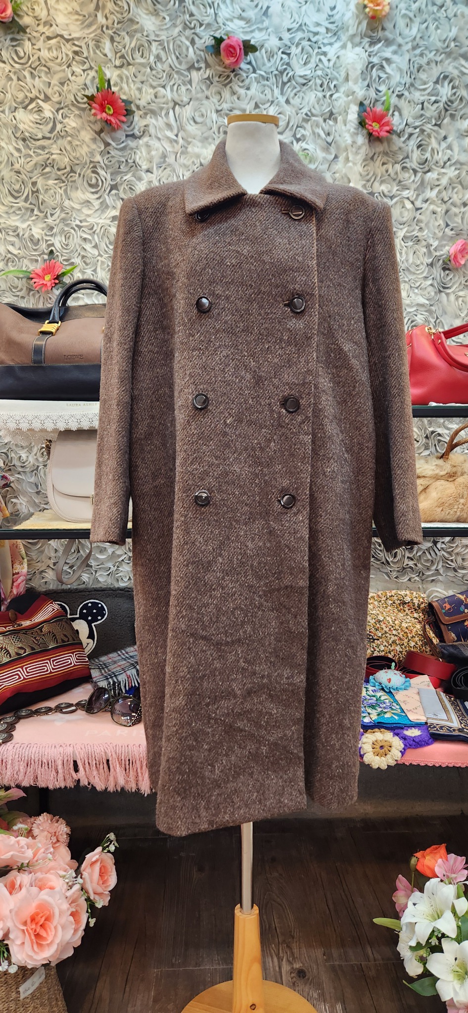 맞춤 고급 모직 롱코트 (88 99)