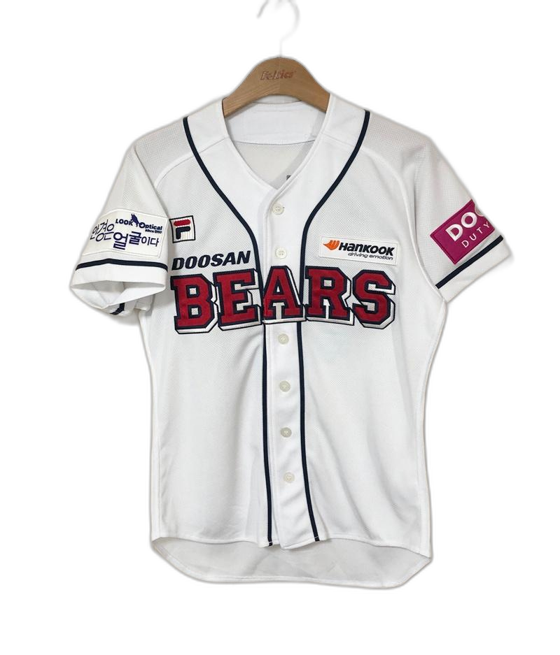 KBO 필라 두산베어스 어센틱 홈유니폼/져지 85 #31 정수빈