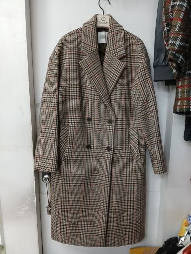 스튜디오톰보이 체크 코트 55