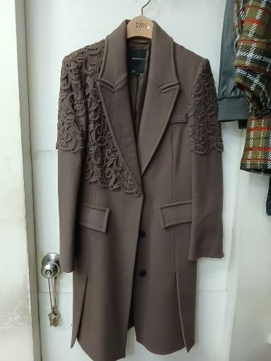 오브제 모직 코트  2