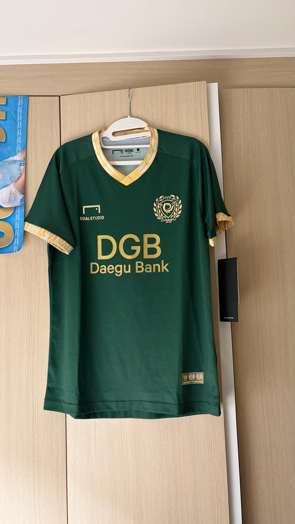 (L) 2022 대구fc ACL 어센틱 어웨이 gk유니폼 새상품