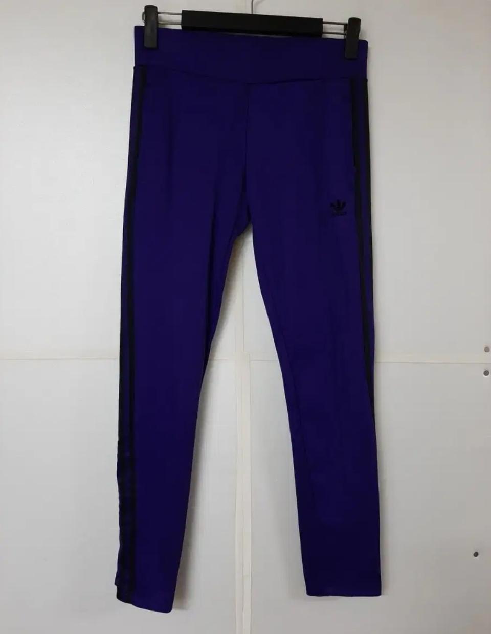 29)아디다스 트레이닝 불꽃 츄리링바지