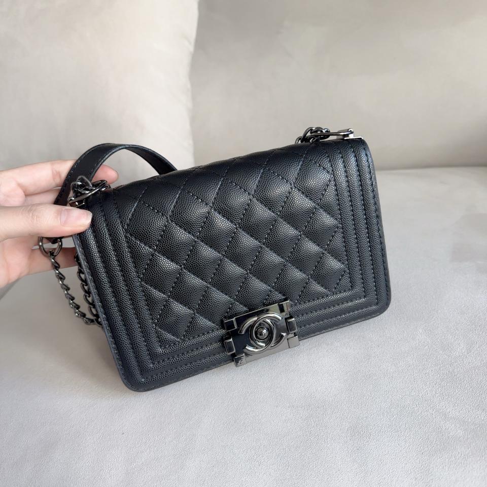 샤넬 보이백 스몰 은장