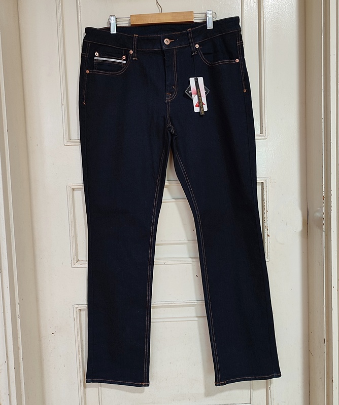 겨울청바지34 남성 기모 스판 일자청바지 데님 빅사이즈 새상품