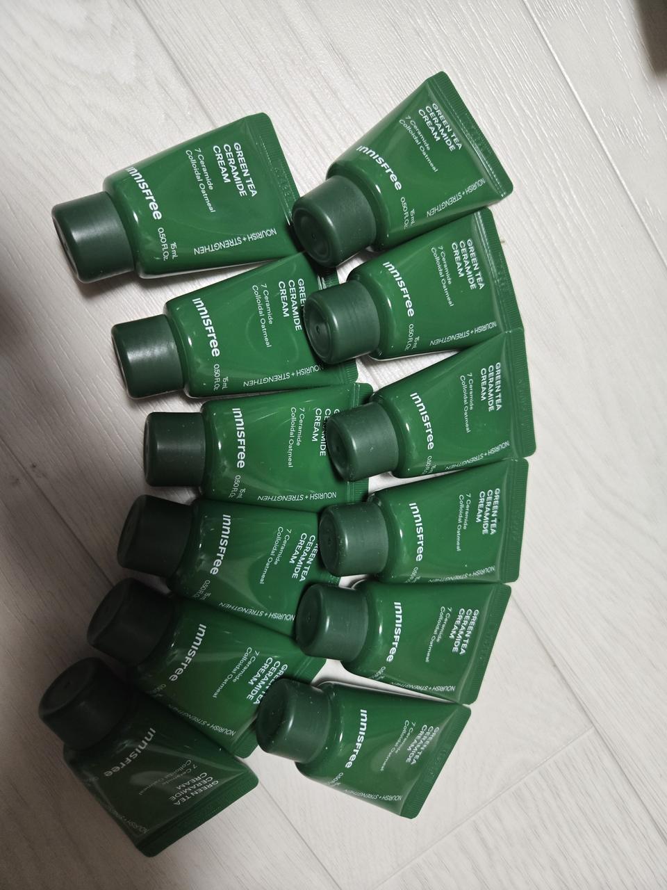 (120ml,버터크림)이니스프리 그린티 세라마이드크리