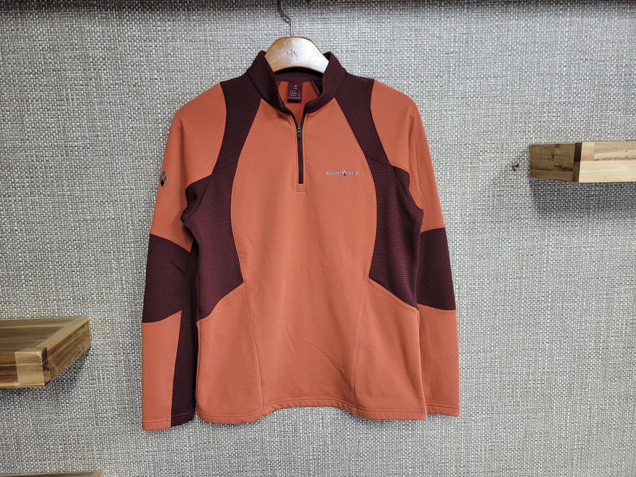 M 95사이즈 몽벨 집업 티셔츠 등산 아웃도어