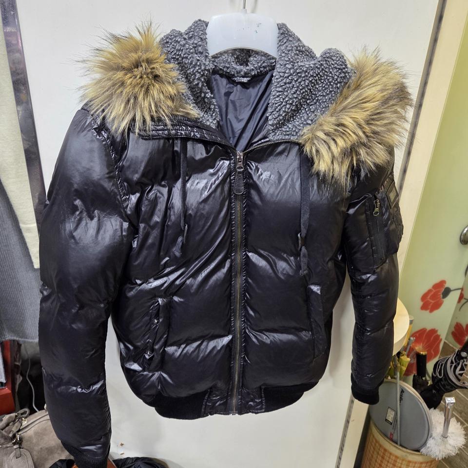 돌체앤가바나 플레이트 패딩 봄버