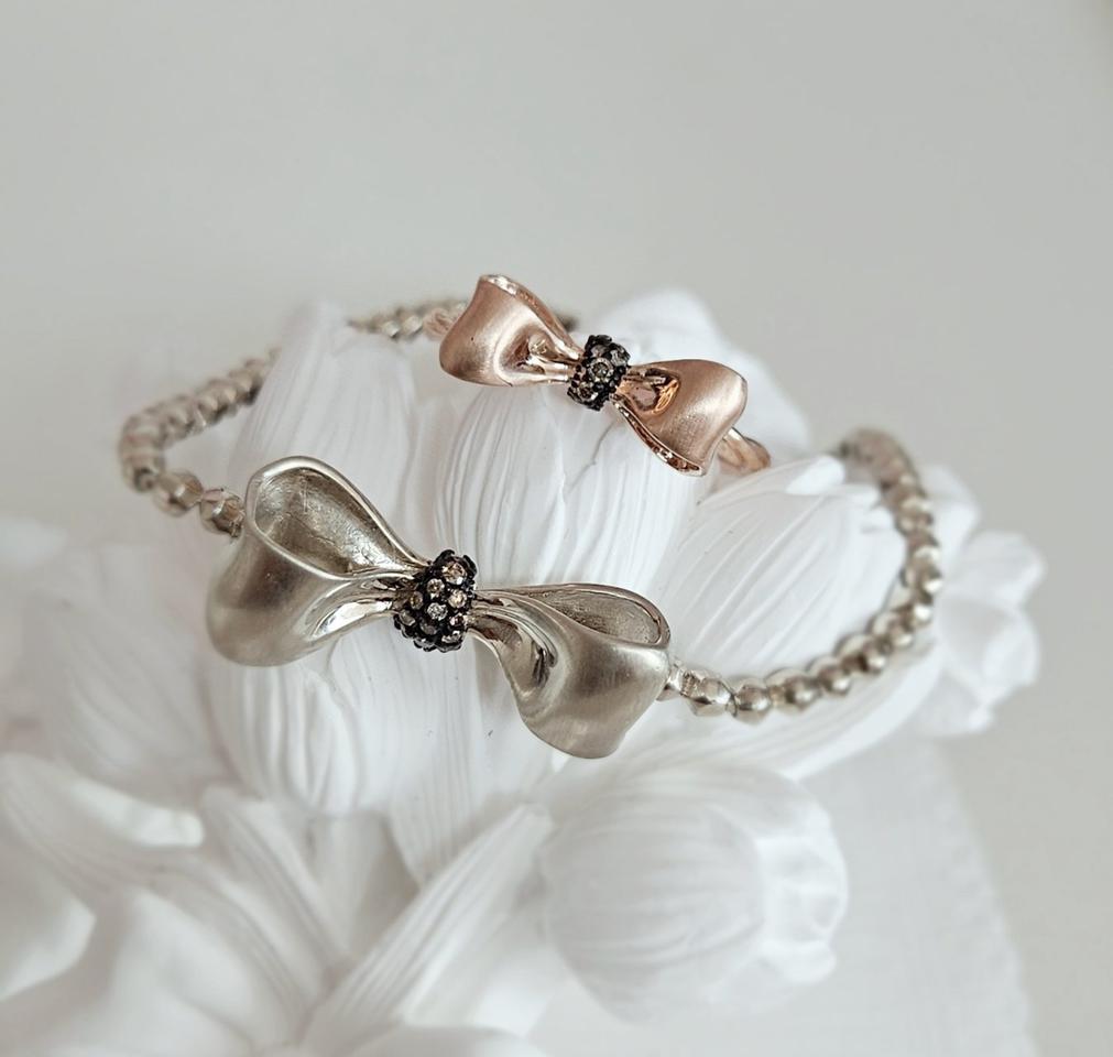 14k팔찌 리본팔찌 리본반지 다이아