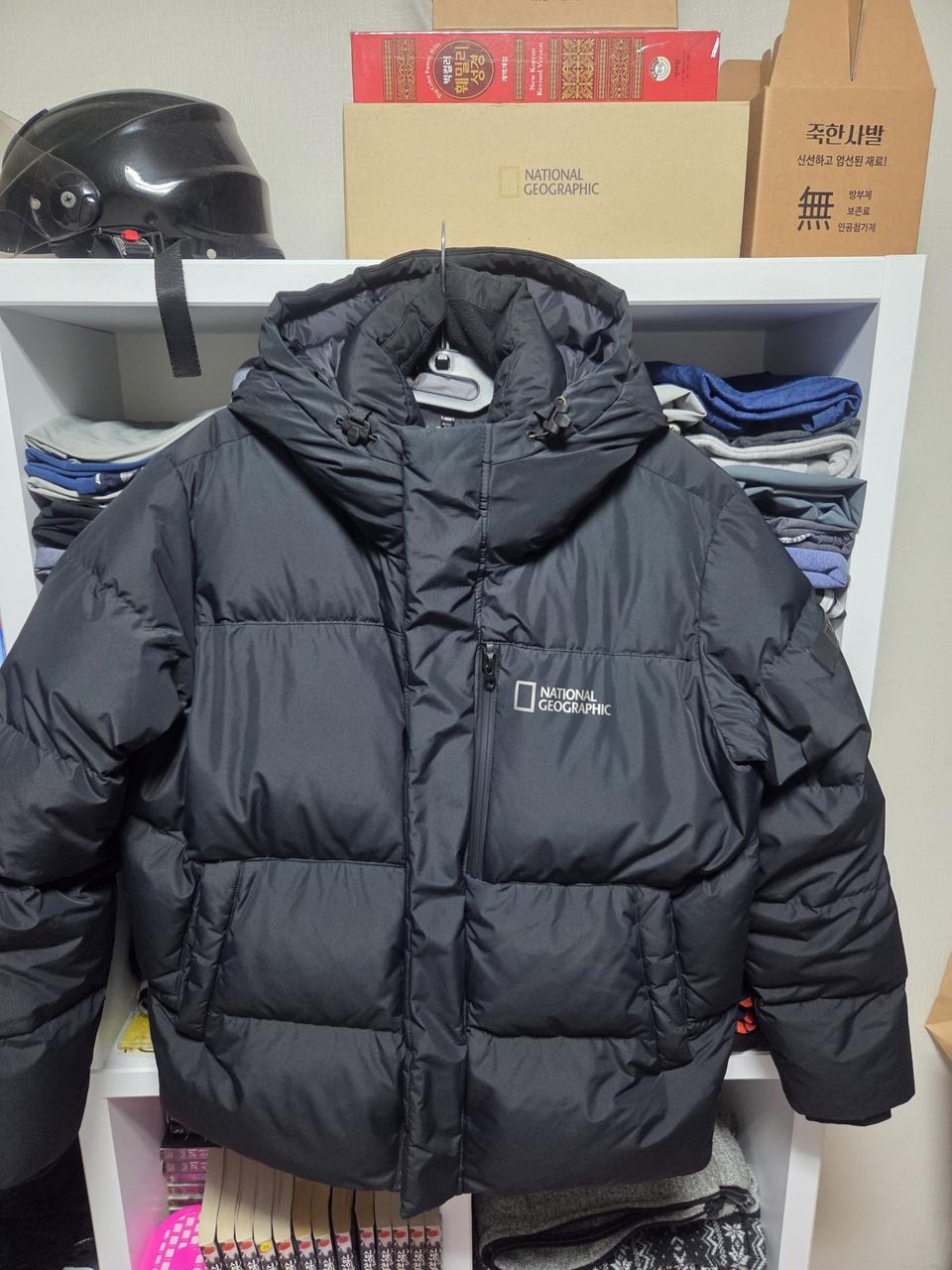 내셔널지오그래픽 구스다운 패딩 95