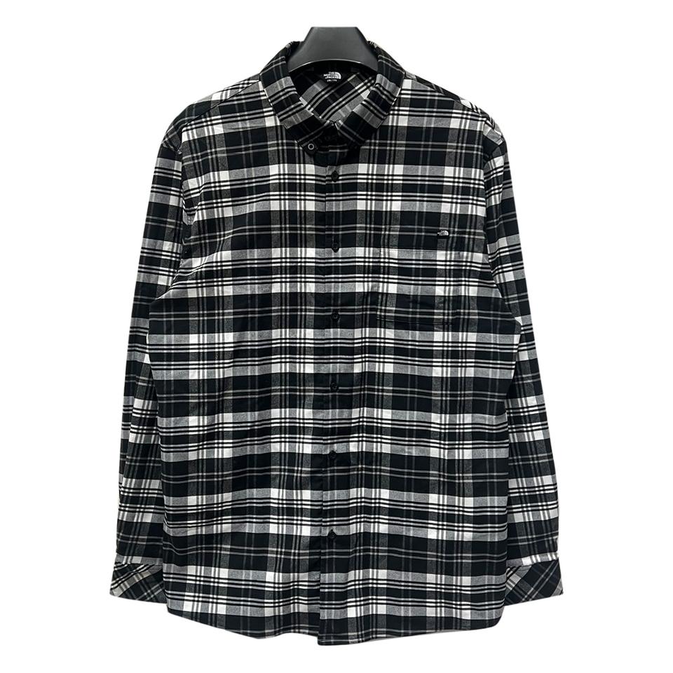 노스페이스 플래이드 체크 셔츠 남방 2XL