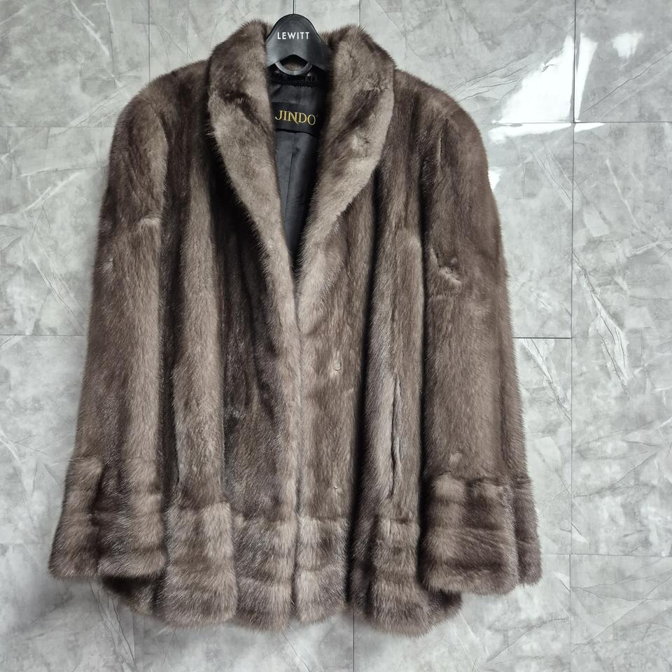 진도 밍크 코트