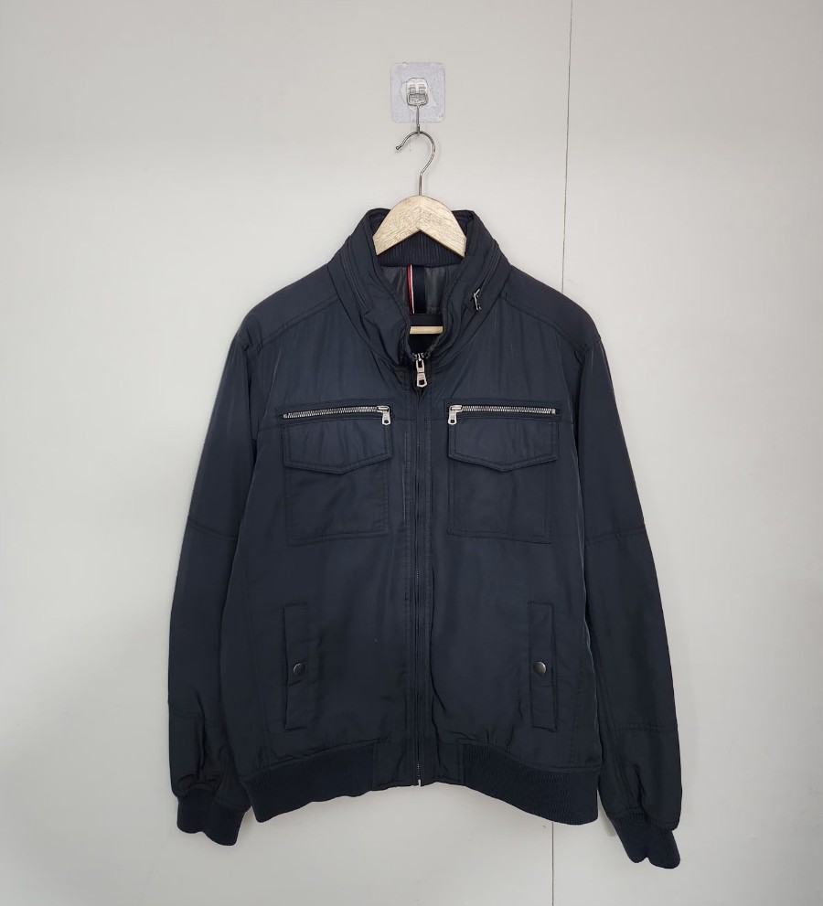 [타미힐피거] 105 남 봄버자켓 블루종 점퍼