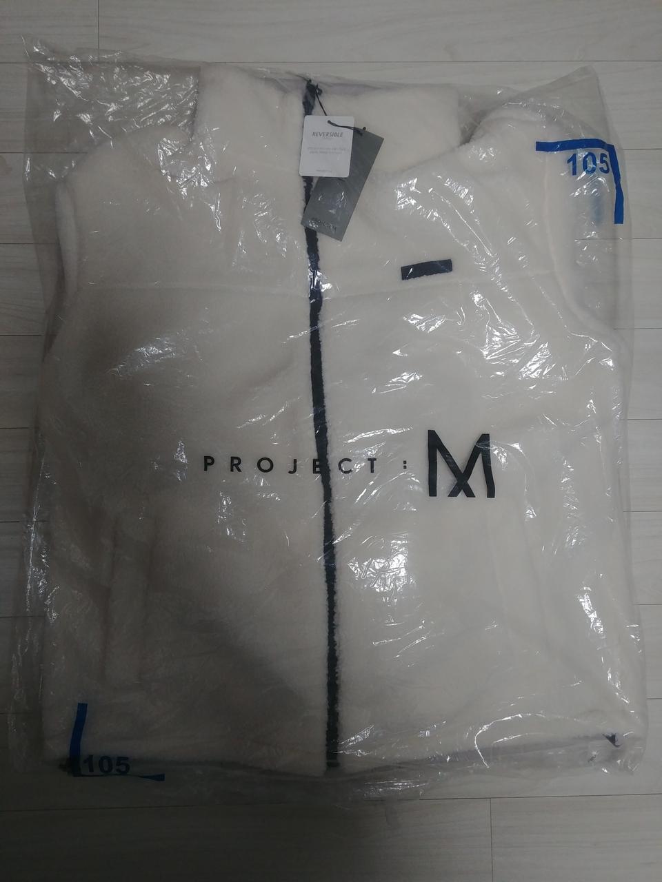 새상품 프로젝트엠 양면 점퍼(105)