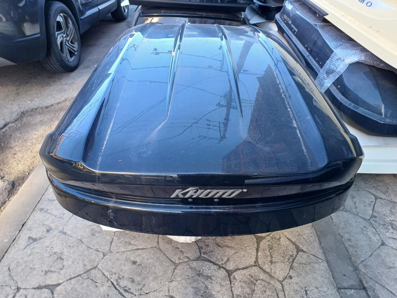 싼타페tm 코토일체형루프박스 블랙 중고