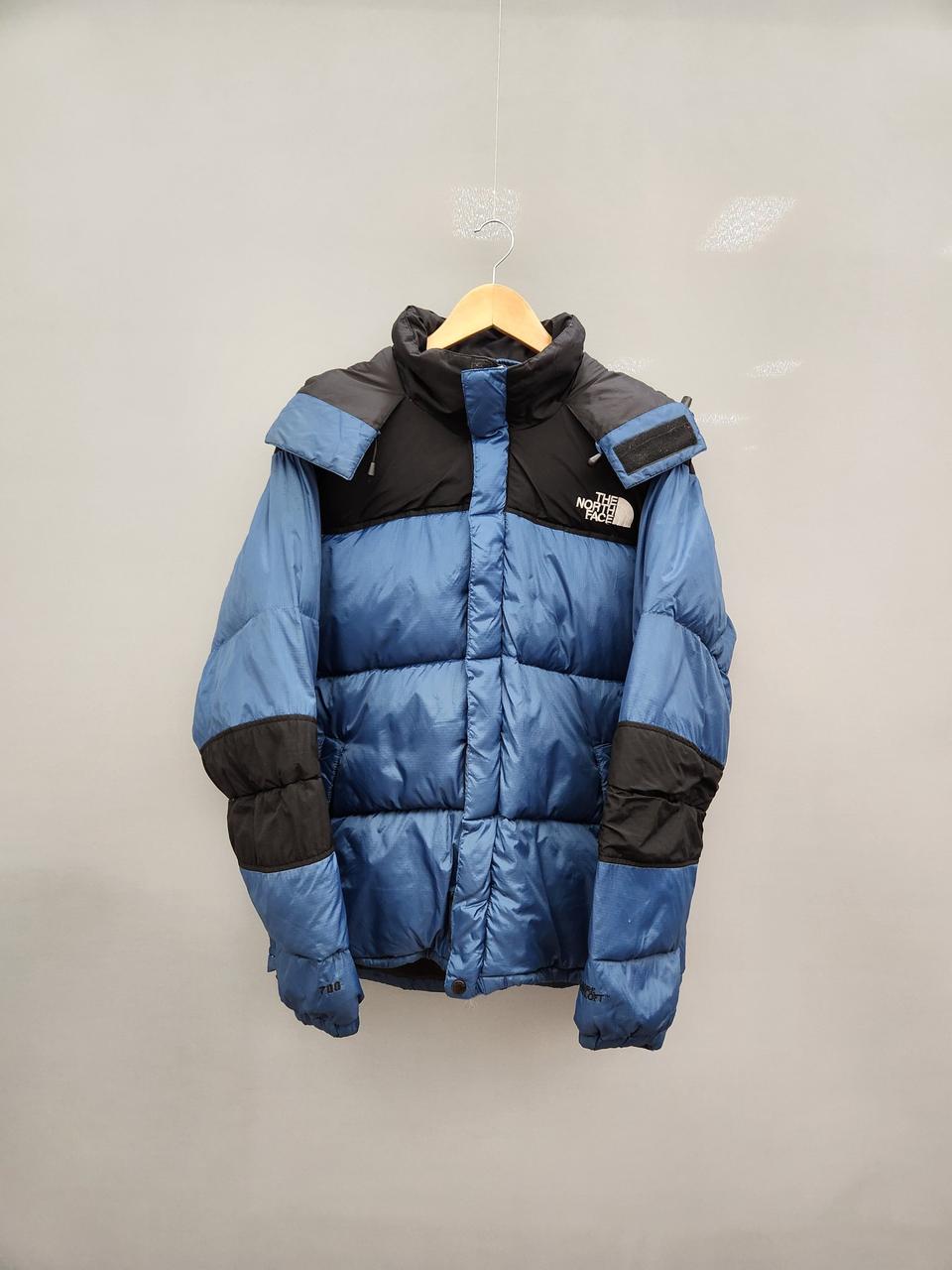 노스페이스 드라이로프트 블루 구스다운 패딩