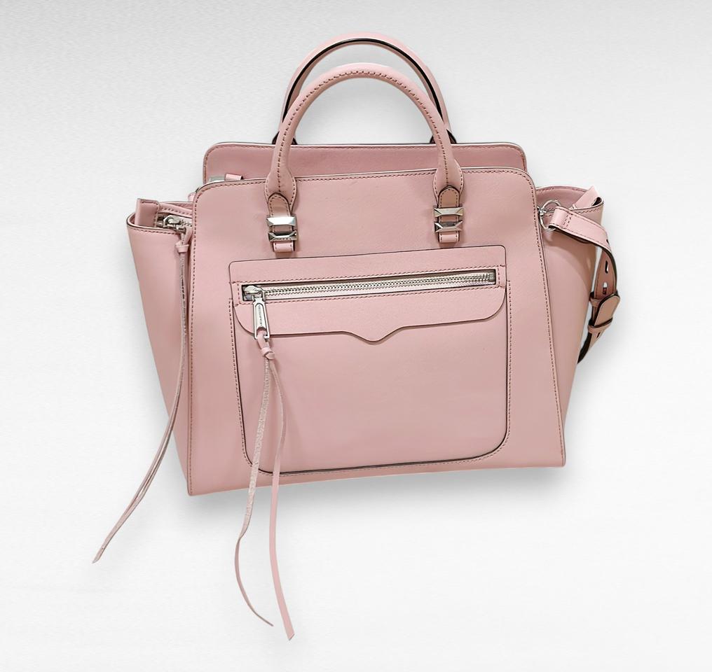 [새상품] 레베카밍코프 핑크 사피아노 토트백 숄더 크로스 가방