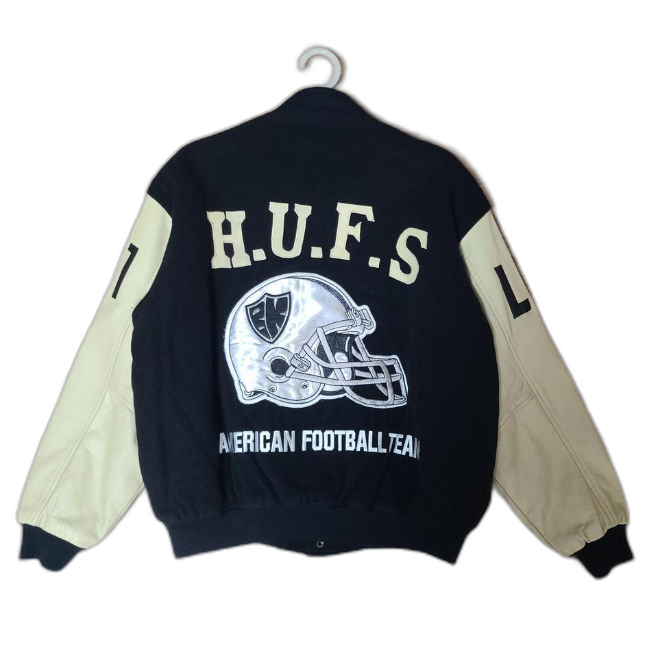 [100] 한국외국어대학교 미식축구 빈티지 바시티 자켓 점퍼