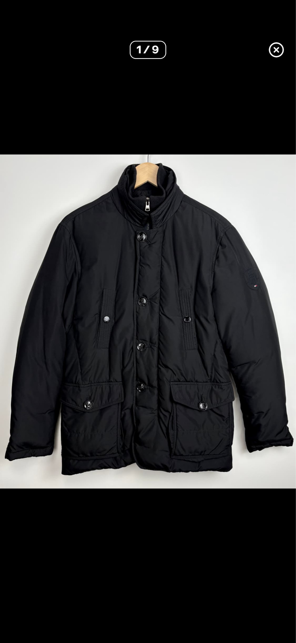 타미힐피거 구스 다운 패딩