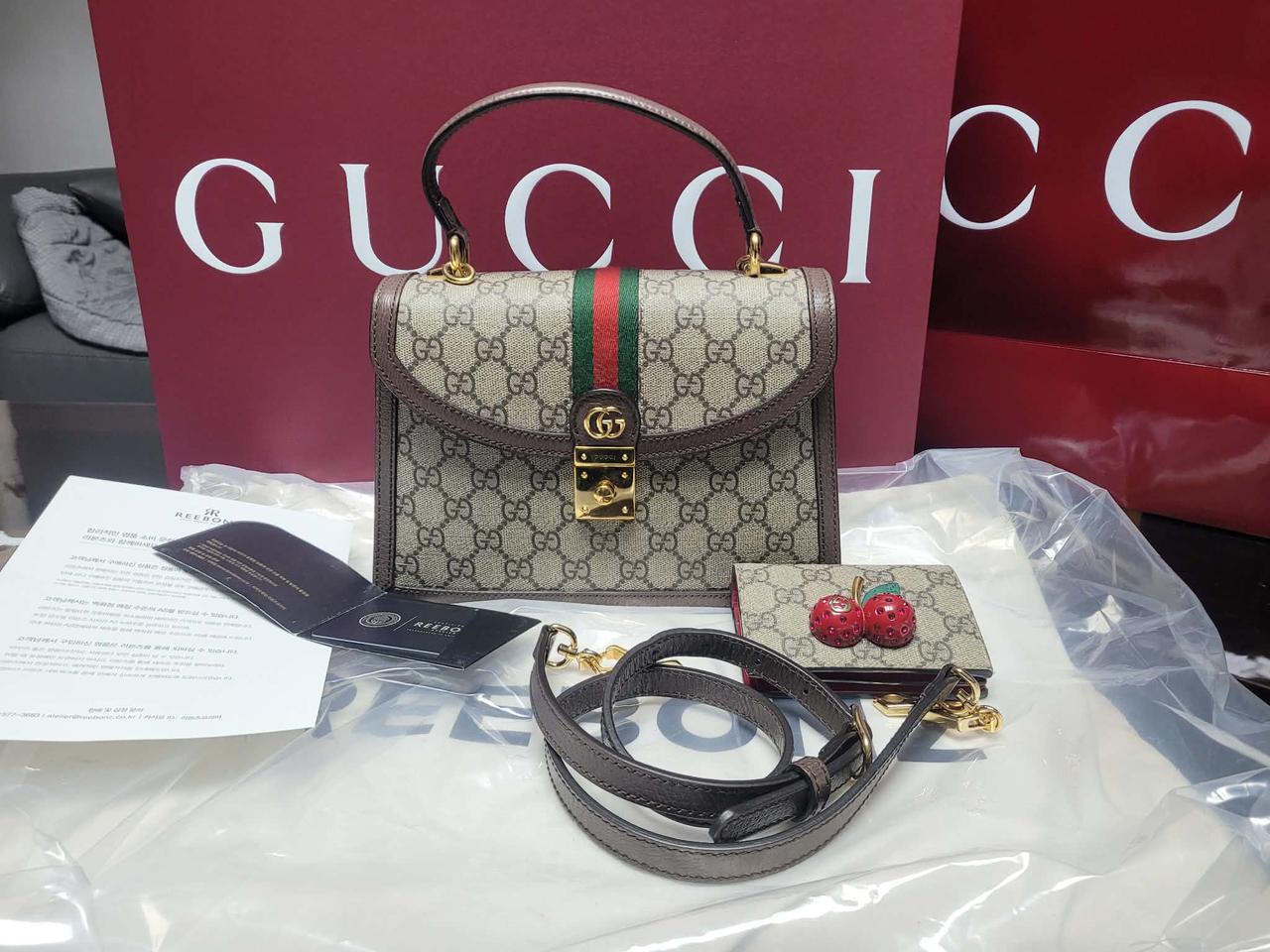 구찌 웹 토트430만 정품