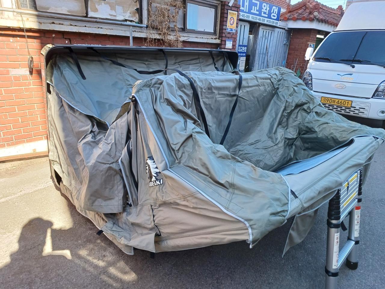 아베나키 패밀리(3~4인용) 중고 루프탑텐트 60만원