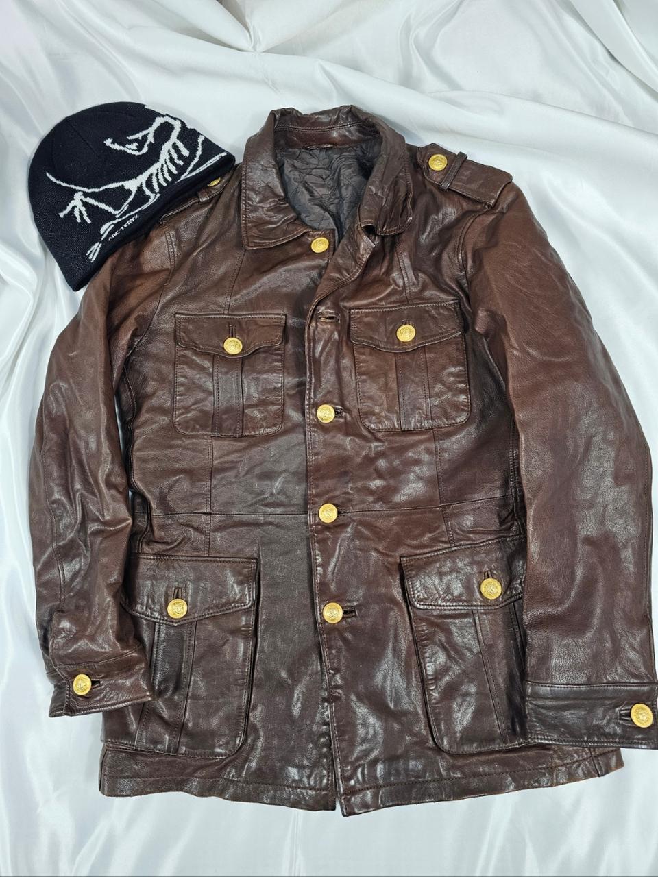 베르사체가죽자켓