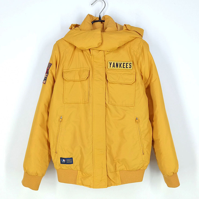 엠엘비 여 후드탈부착 덕다운패딩 머스타드85 (HU27454)