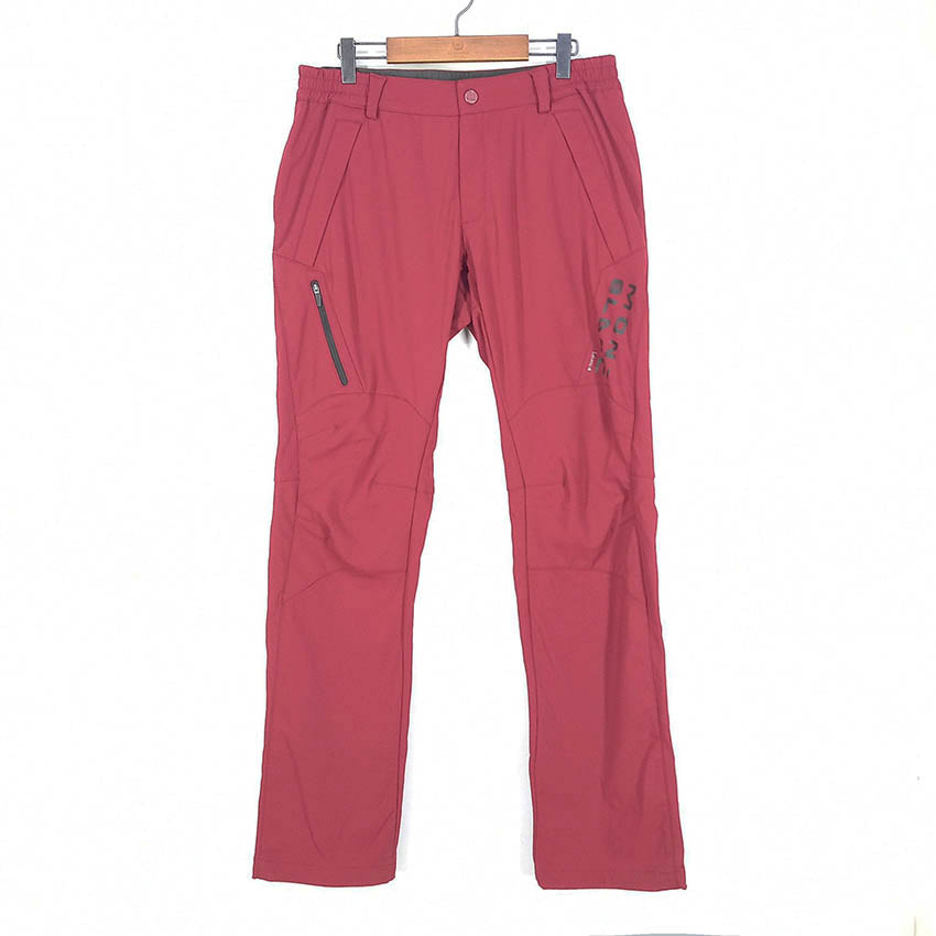 라푸마 남성 스판끼 안감약기모 등산팬츠 톤다운레드 (HU42814)