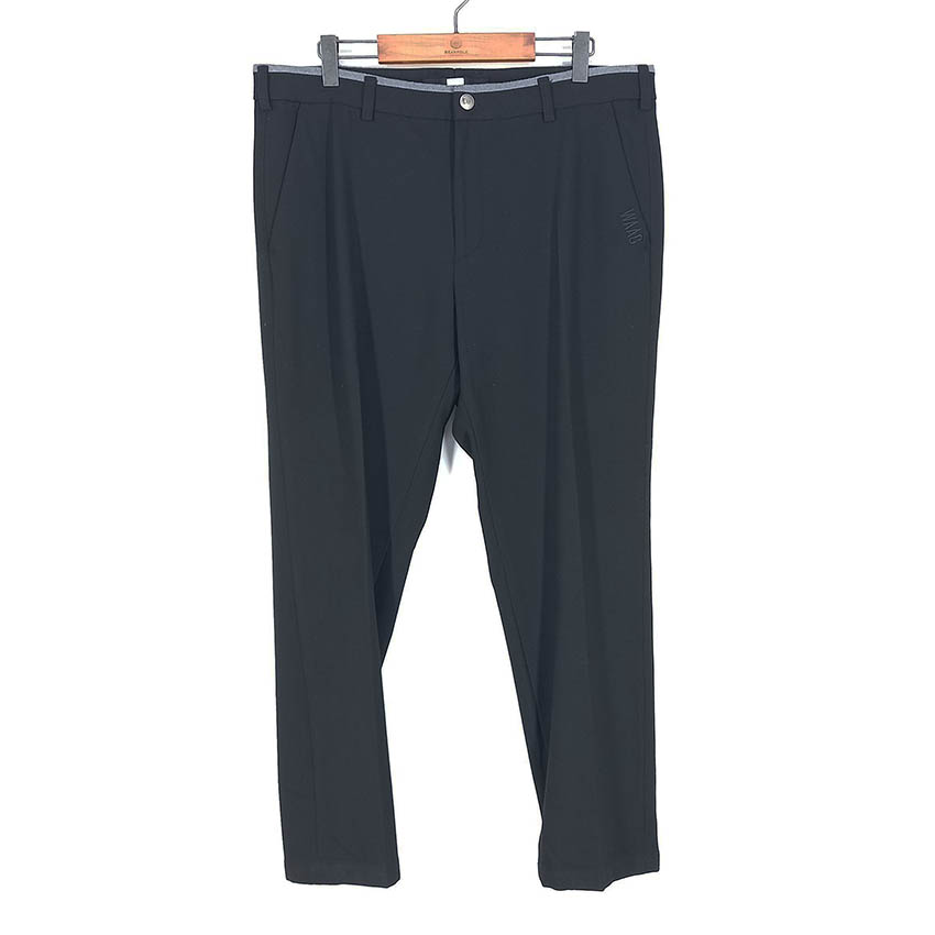 왁 남성 추동 테이퍼드핏 레이온혼방팬츠 블랙93 (HU42815)