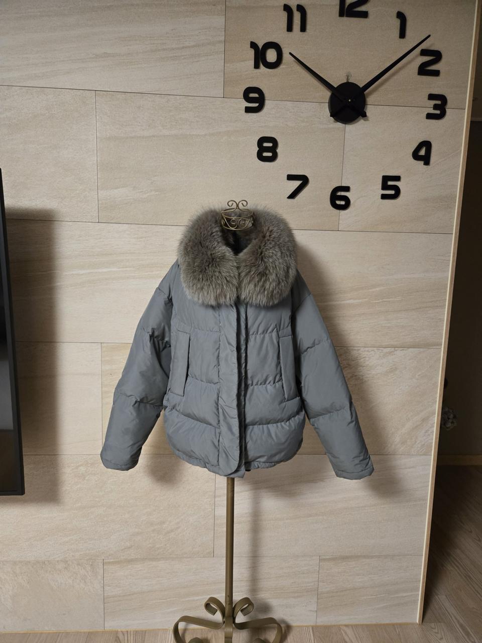 [55] sjsj 에스제이에스제이 폭스퍼 구스 패딩