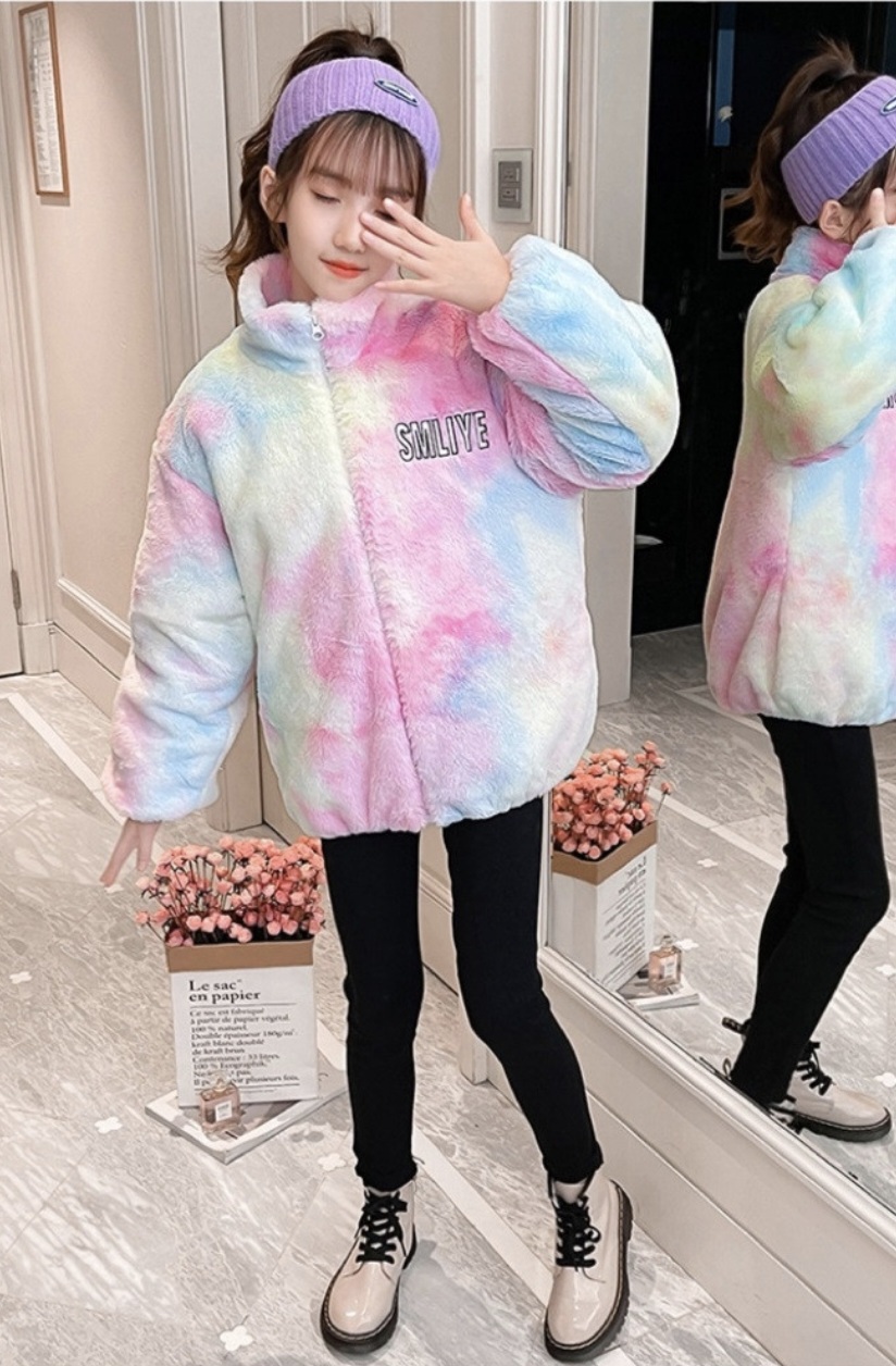 여아 파스텔 후리스(새상품)